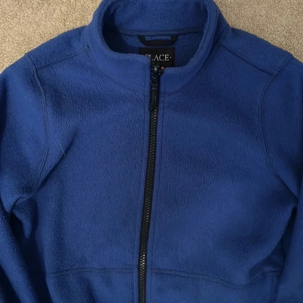 Children’s Place fleece zip up jacket 7/8